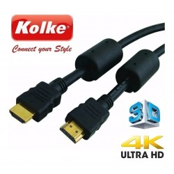 Cable Hdmi 1.8mts V1.4 Oro...