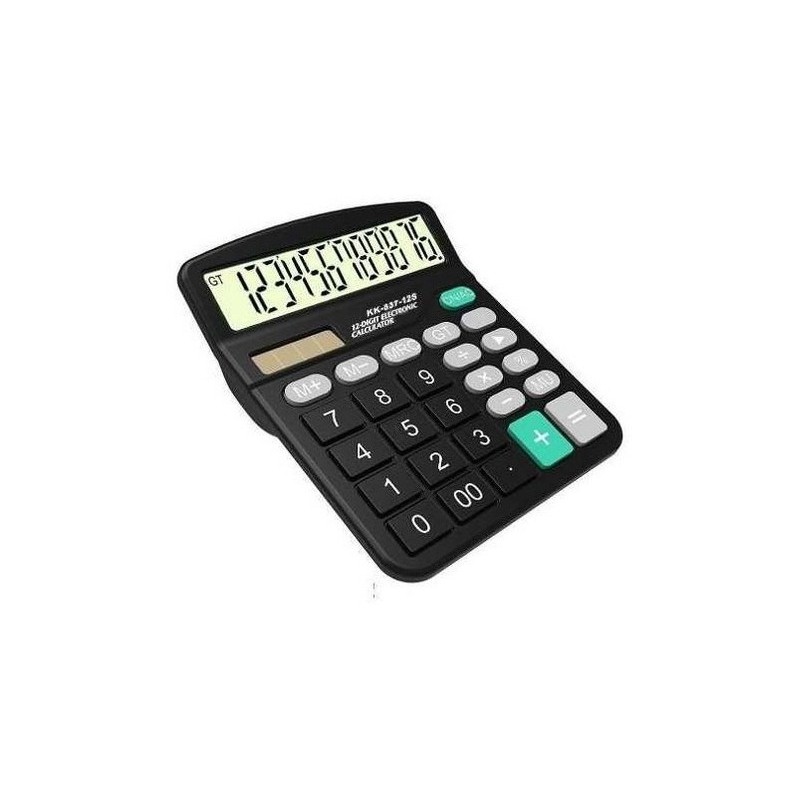 Calculadora KENKO KK-837B 12 Digitos Grandes 16x12cm Escritorio