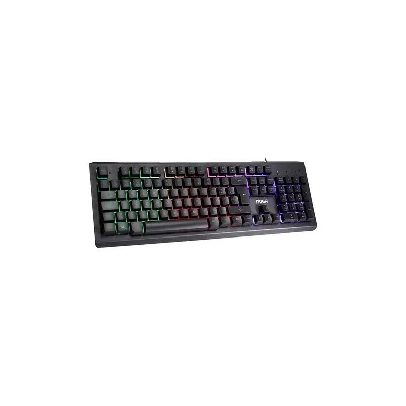 Kit Teclado Y Mouse Gamer Noga Nkb Retroiluminado Led