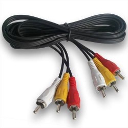 Cable Audio Video 3 Rca...